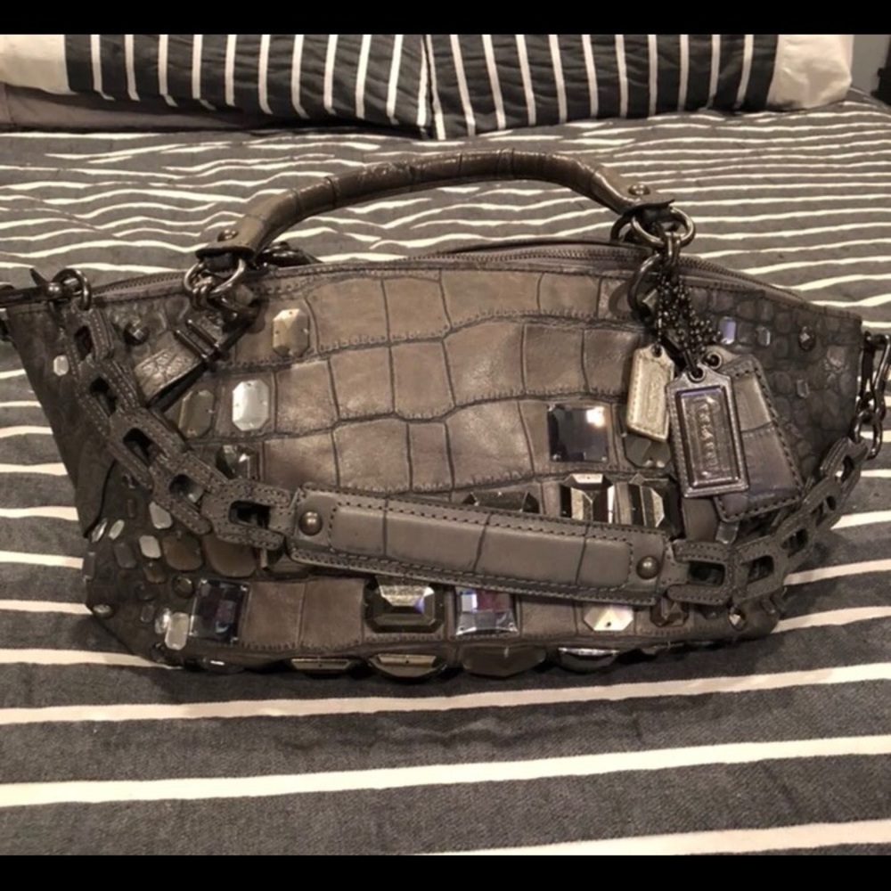 Limited Edition Coach Signature Crocodile Purse